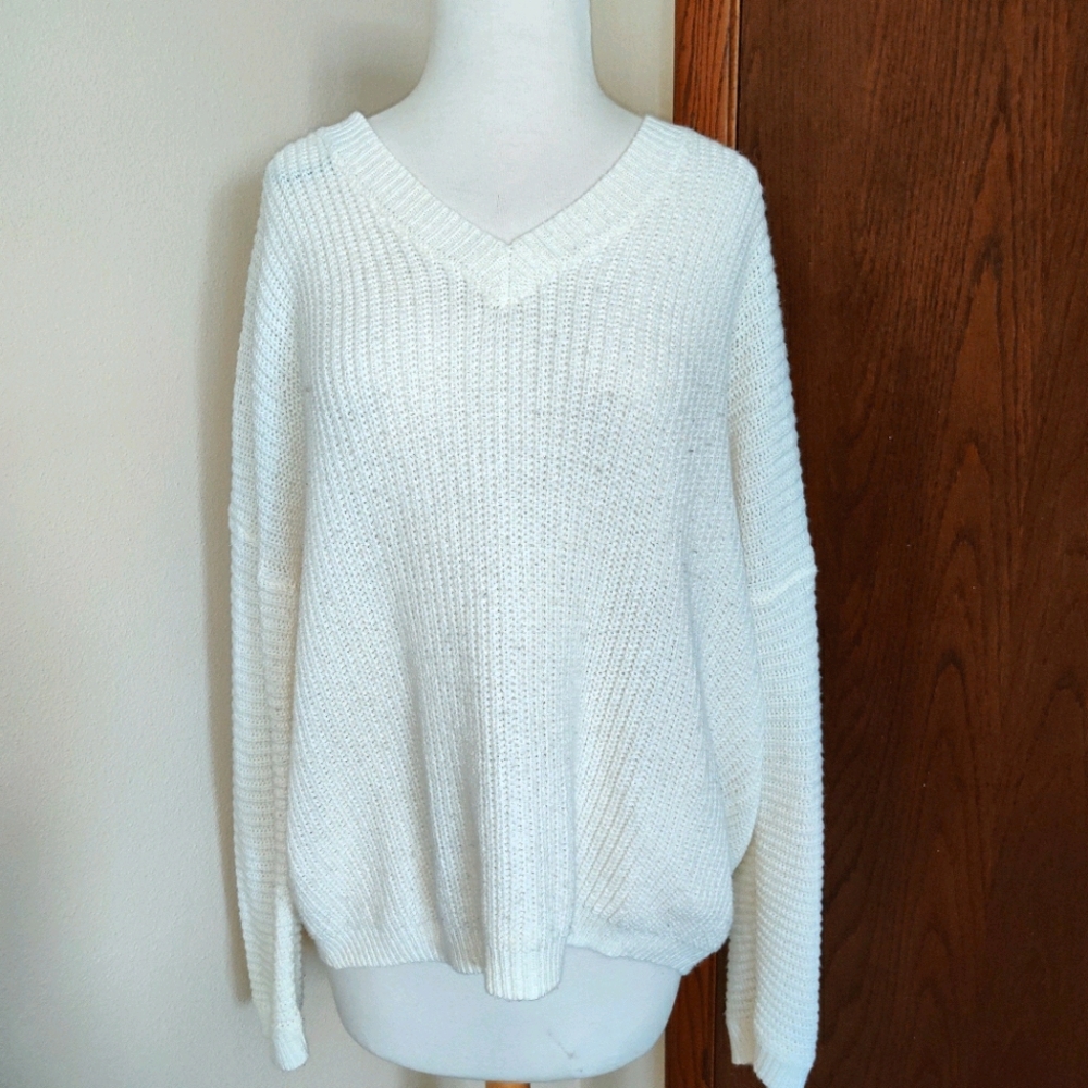Off the shoulder sweater
